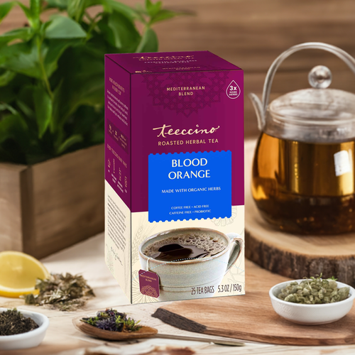 Blood Orange Roasted Herbal Tea