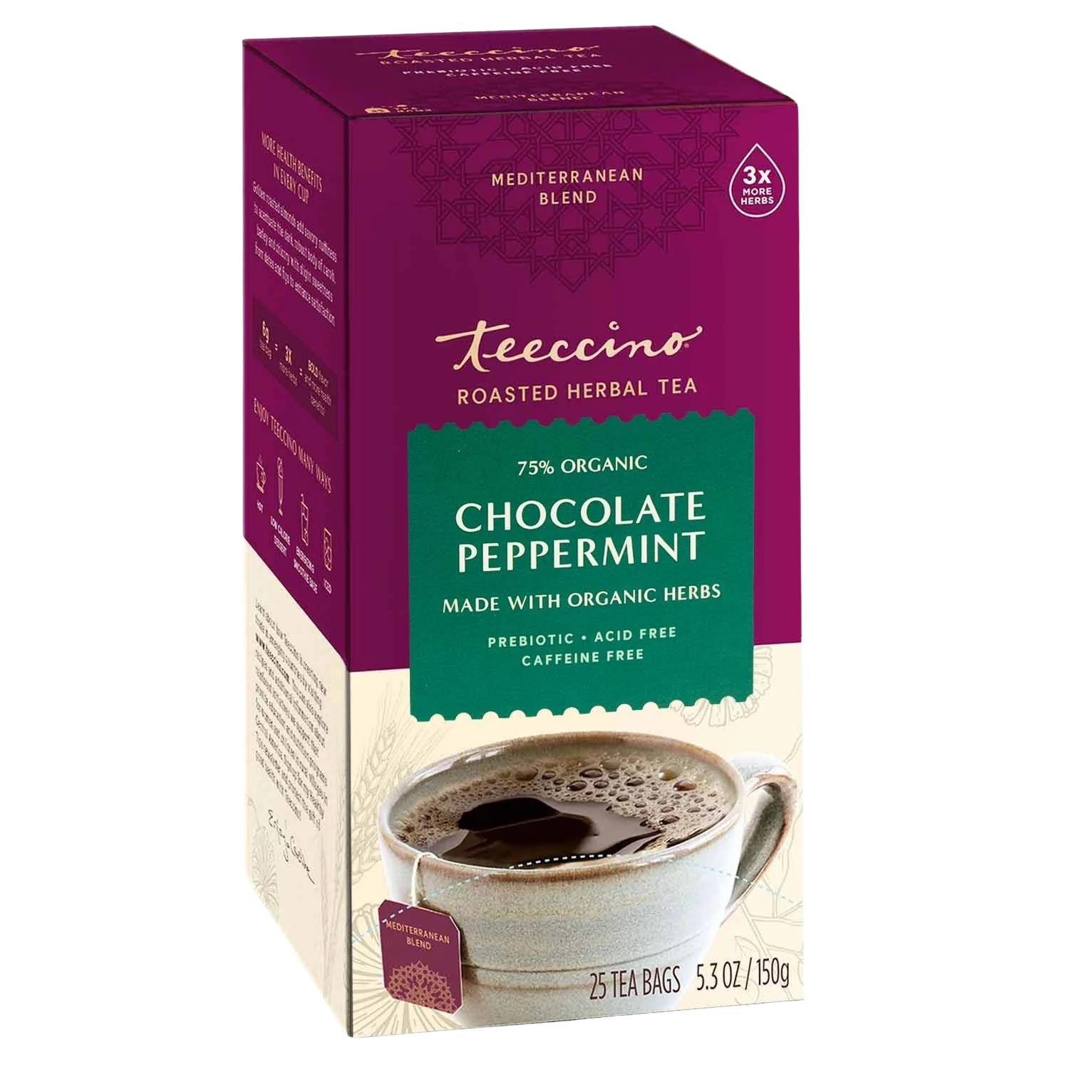 Chocolate Peppermint Roasted Herbal Tea